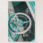 1950年代のヴィンテージ車のパズル ジグソーパズル (縦)