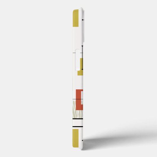 1950年代の原子レトロデザインケース – メイトiPhoneケース Case-Mate iPhoneケース (裏面 / 右)