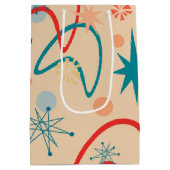 1950年代の原子レトロ ミディアムペーパーバッグ (裏面)