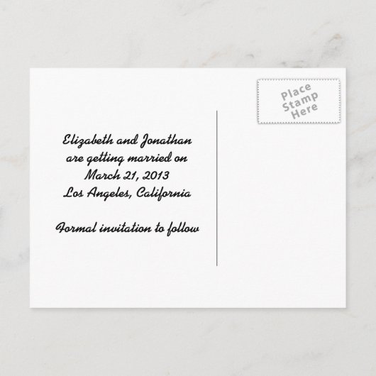 1950年代の女性のサイン日付を保存 案内ポストカード (裏面)