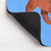 1950年代の子猫ママと子猫 マウスパッド (コーナー)