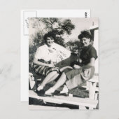 1950年代の少女たち#14 ポストカード (正面/裏面)