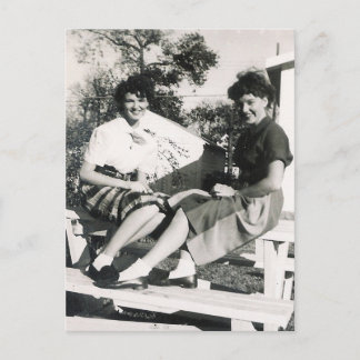 1950年代の少女たち#14 ポストカード