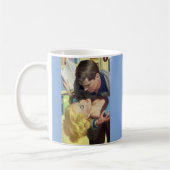 1950年代の熱いロマンス コーヒーマグカップ (左)