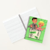 1950年代の養父母ノート ノートブック (内部)