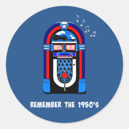 1950年代の黒い色の白い文字を思い出す ラウンドシール