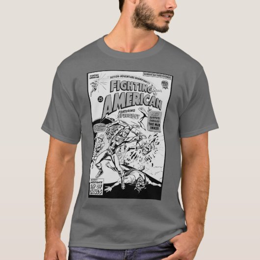 1950年代の「ファイティング・アメリカン」Tシャツ Tシャツ (正面)