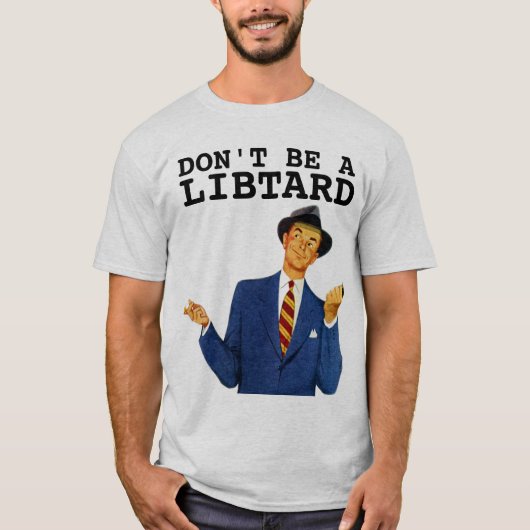 1950年代のMan Conservative MEN'SレトロTシャツ Tシャツ (正面)