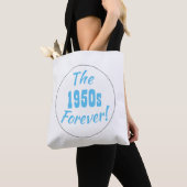 1950年代は永遠に レトロなデザイン トートバッグ (クローズアップ)