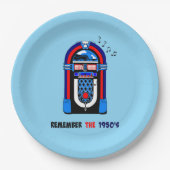 1950年代を思い出す ペーパープレート (正面)