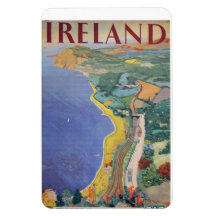 1950年代アイルランドの復刻ヴィンテージ旅行ポスター CIE アイルランド ホリデー 旅行