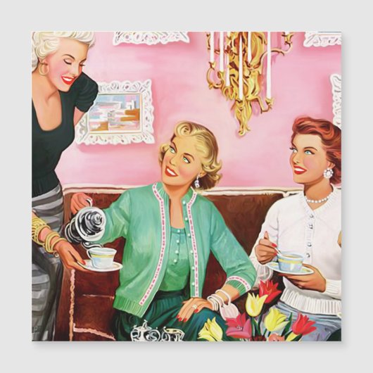 1950年代アフタヌーンティー招待状 (正面)