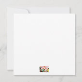 1950年代アフタヌーンティー招待状 サンキューカード (裏面)