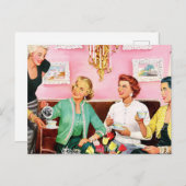 1950年代アフタヌーンティー ポストカード (正面/裏面)