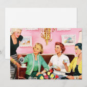 1950年代アフタヌーンティー 案内状 (正面/裏面)