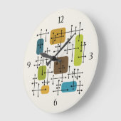 1950年代イームズエラアートクロスヘア ラージ壁時計 (傾斜)