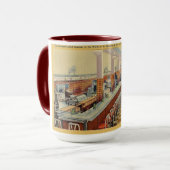 1950年代ウールワース最長ランチカウンターマグカップ マグカップ (正面左)