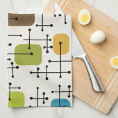 1950年代エームズエラアートクロスヘアスタイル キッチンタオル (四つ折り)