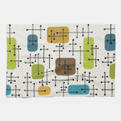 1950年代エームズエラアートクロスヘアスタイル キッチンタオル (横)