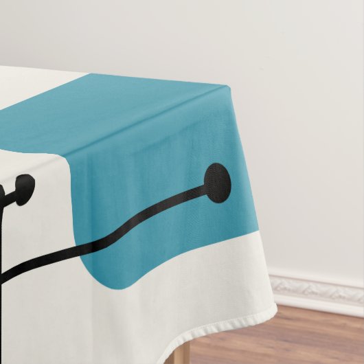 1950年代エームズエラアートクロスヘアスタイル テーブルクロス (インサイチュ)