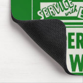 1950年代オートランドリー洗車広告 マウスパッド (コーナー)