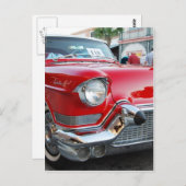 1950年代キャデラック ポストカード (正面/裏面)