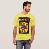 1950年代クラシックのSuperCat Tシャツ (正面フル)