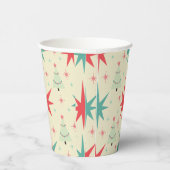 1950年代クリスマスレトロ紙カップ 紙コップ (右)