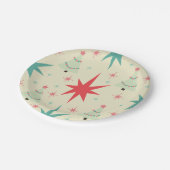 1950年代クリスマスレトロ ペーパープレート (アングル)