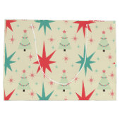 1950年代クリスマスレトロ ラージペーパーバッグ (裏面)