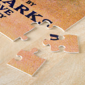 1950年代ゴールデンゲートブランドオレンジ色のクレートラベル ジグソーパズル (側面)