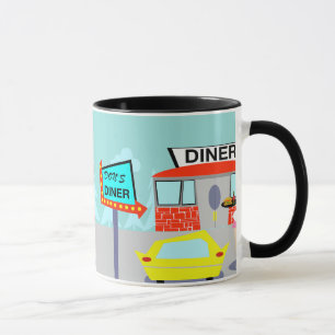 1950年代ダイナーコーヒーマグ マグカップ