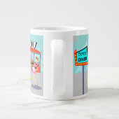 1950年代ダイナージャンボマグ ジャンボコーヒーマグカップ (裏面)