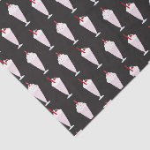 1950年代ダイナーミルクシェイクパターン 薄葉紙 (詳細)