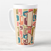 1950年代デザイン カフェラテマグ (左アングル)