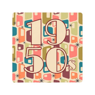 1950年代デザイン メタルプリント