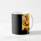 1950年代ハイチ・コーヒー公社の広告 コーヒーマグカップ (正面右)