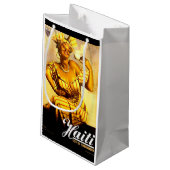 1950年代ハイチ・コーヒー公社の広告 スモールペーパーバッグ (裏面アングル)