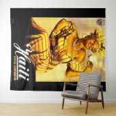 1950年代ハイチ·コーヒー·コーポレーション·アド·プリント タペストリー (インサイチュ(横))