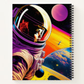 1950年代パルプイラストレーション女性宇宙年齢 ノートブック (裏面)