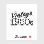 1950年代ビンテージ シール (シート)