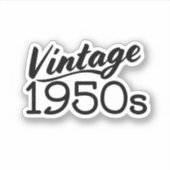 1950年代ビンテージ シール (正面)