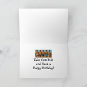 1950年代ビーチダデス カード (内部)