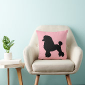 1950年代ピンクプードルスカートインスパイア装飾用クッション クッション (椅子)