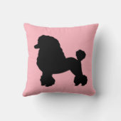 1950年代ピンクプードルスカートインスパイア装飾用クッション クッション (裏面)