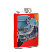 1950年代ブルーキャデラックグリル フラスク (右)