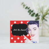 1950年代ポインティング・ウーマン・ランチョン 招待状 (スタンド正面)