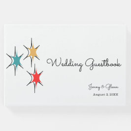 1950年代ミッドセンチュリー・ロック転がと結婚のゲスト・ブック ゲストブック