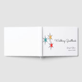 1950年代ミッドセンチュリー・ロック転がと結婚のゲスト・ブック ゲストブック (全面)