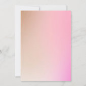 1950年代モルトショップカラーズ結婚ズ 招待状 (裏面)